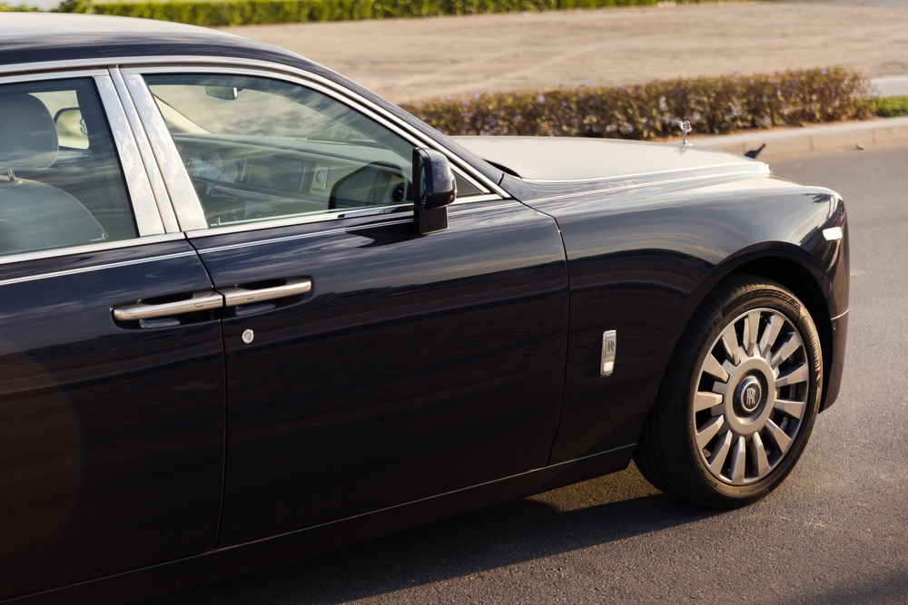 Dubai,,uae,-,05112023:,Rolls,Royce,Phantome,Exterior,,Luxury,Car,
